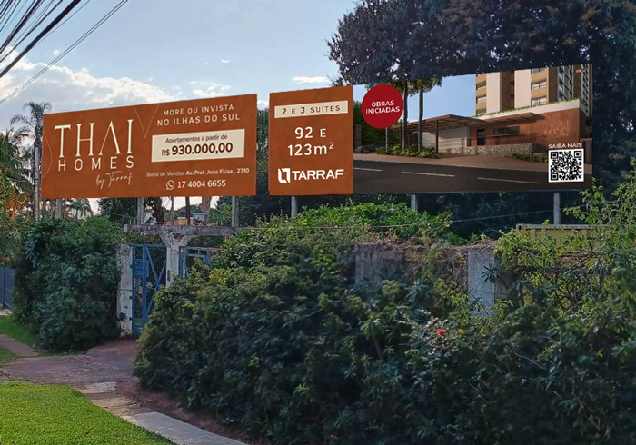 Outdoor em Ribeirão Preto, um tipo de Out of Home marketing.