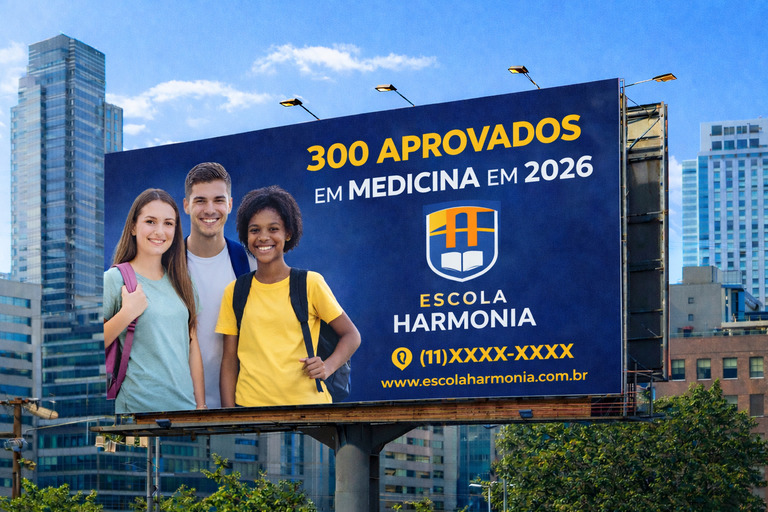  Outdoor para cursinho pré-vestibular